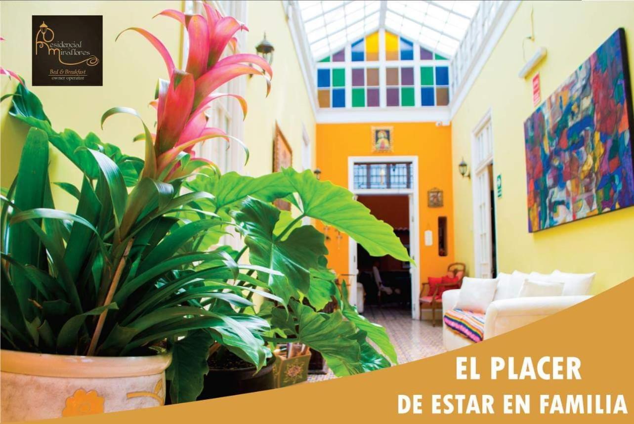 Residencial Miraflores B&B Lima Luaran gambar